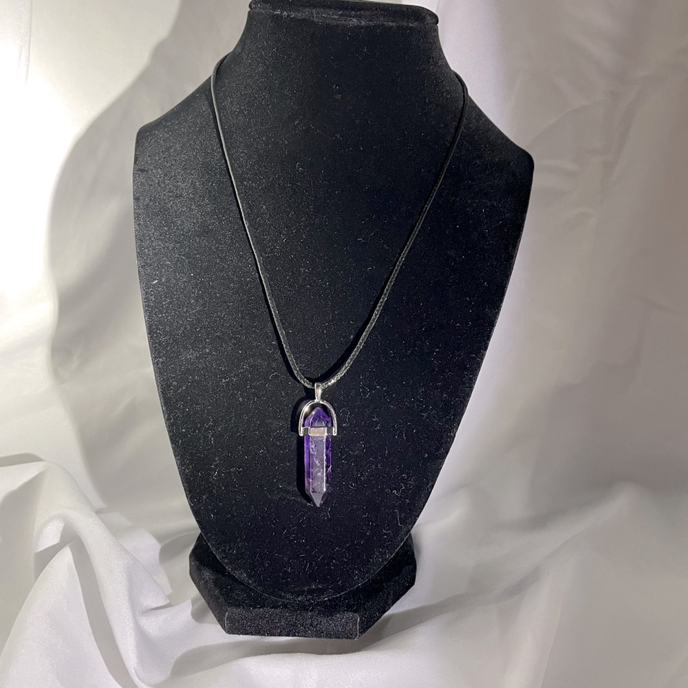Amethyst Crystal Necklace